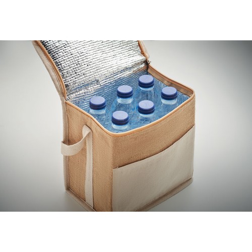 LONA Sac isotherme toile et jute 3L - 8