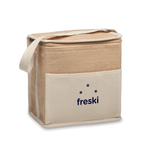 LONA Sac isotherme toile et jute 3L - 6
