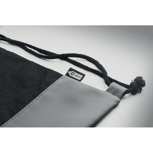 LIBAG Sac à cordon en PU RPET 2 tons - 4