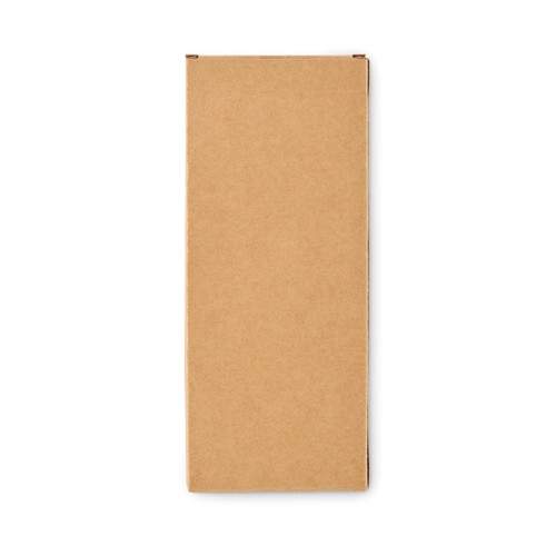 madera GLAW Set de pajitas reutilizables