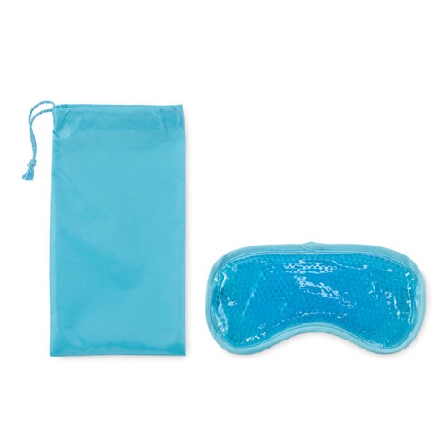 azul bebé REVEYES Antifaz de gel con funda