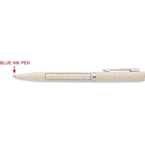 Emplacement de marquage : stylo bille, corps