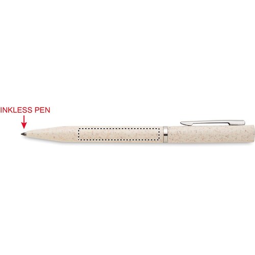 Emplacement de marquage : stylo sans encre, corps