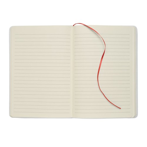 ROUTE WHITE Libreta A5 con tapa de cartón