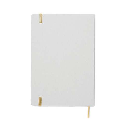 ROUTE WHITE Libreta A5 con tapa de cartón