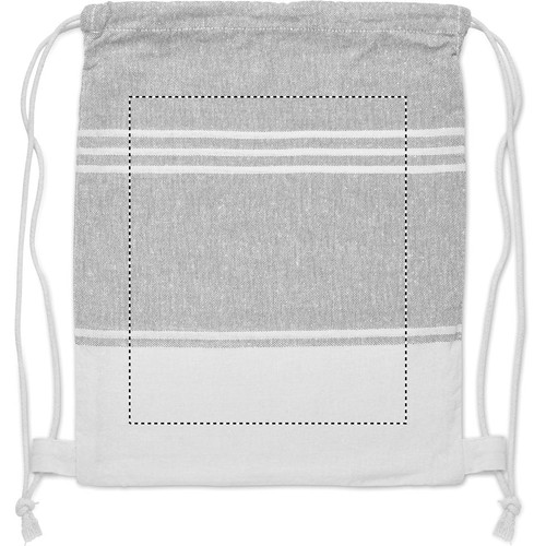 Emplacement de marquage : sac, avant