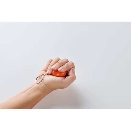 orange CIRKELY Llavero PU en forma de bola