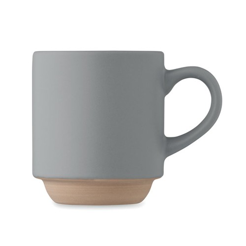 gray CERACK Taza de cerámica 170 ml