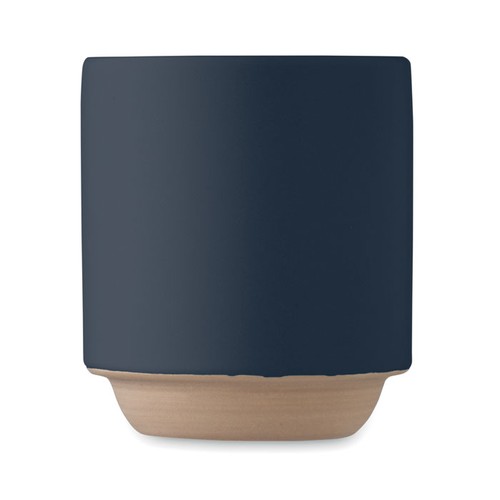 azul marino CERACK Taza de cerámica 170 ml