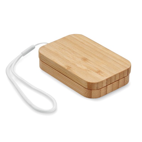 CHARGOO Chargeur sans fil 15W bambou - 3