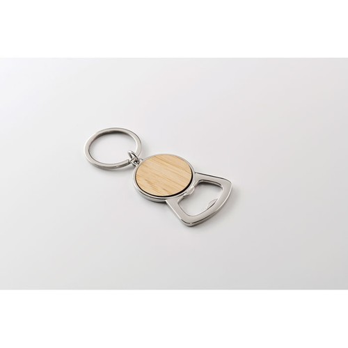 madera KEYPOP Llavero de aluminio reciclado
