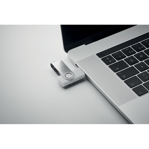 white COLODRI USB flash 3.0 tipo-C de 16G MO1401