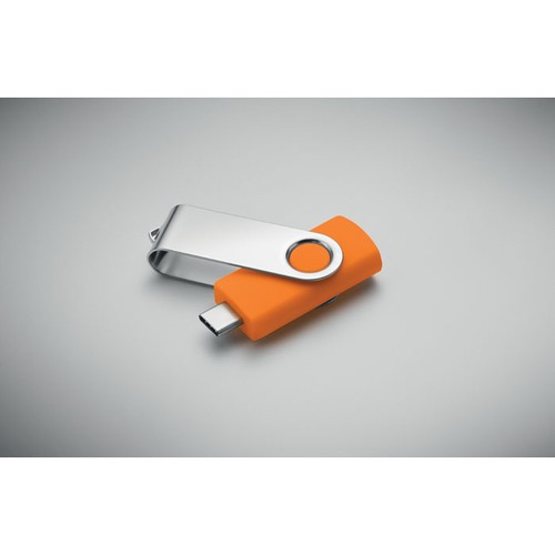 orange COLODRI USB flash 3.0 tipo-C de 16G MO1401