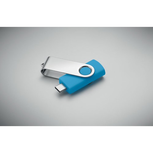 turquesa COLODRI USB flash 3.0 tipo-C de 16G MO1401