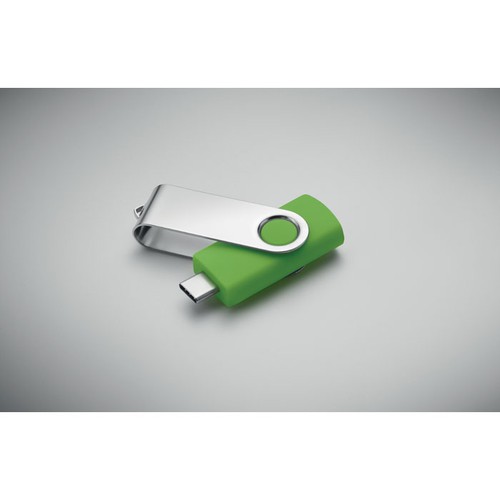 verde lima COLODRI USB flash 3.0 tipo-C de 16G MO1401