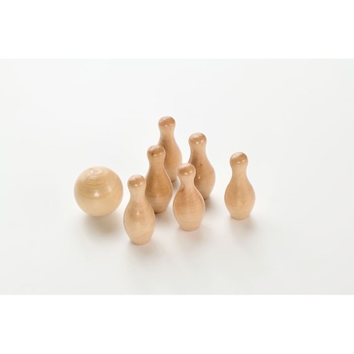 madera BOLITO Mini juego de bolos de madera