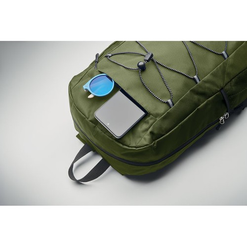 HIGE Mochila de poliéster RPET 600D