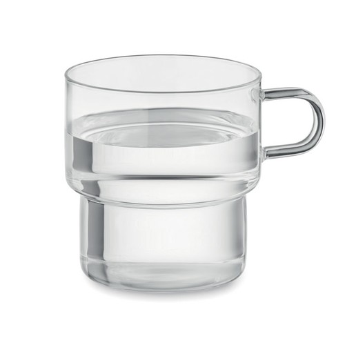 transparente BOROMUG Taza de borosilicato. 300ml