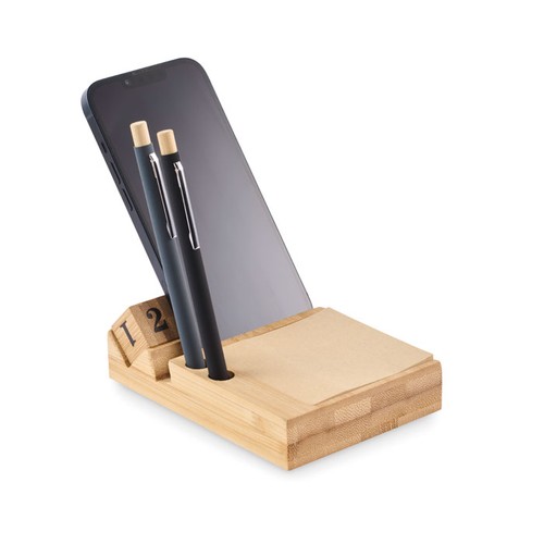 BOOTOP Calendrier de bureau en bambou - 2