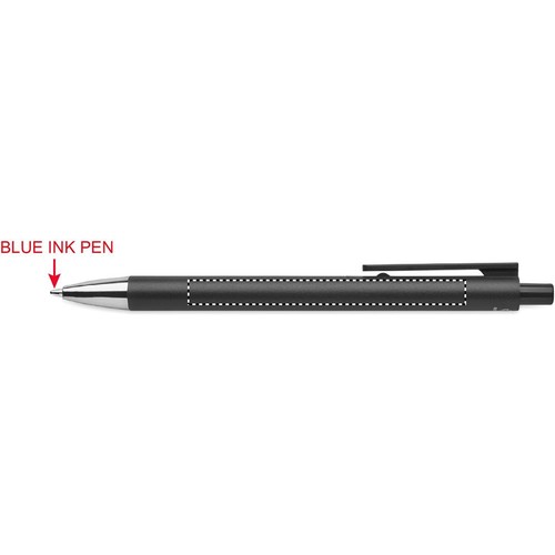 Emplacement de marquage : stylo bille, corps
