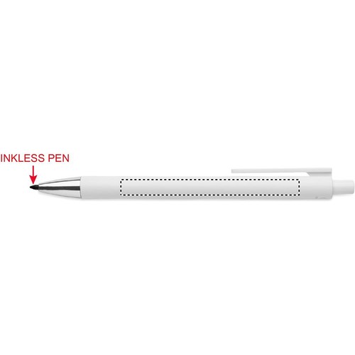 Emplacement de marquage : stylo sans encre, corps
