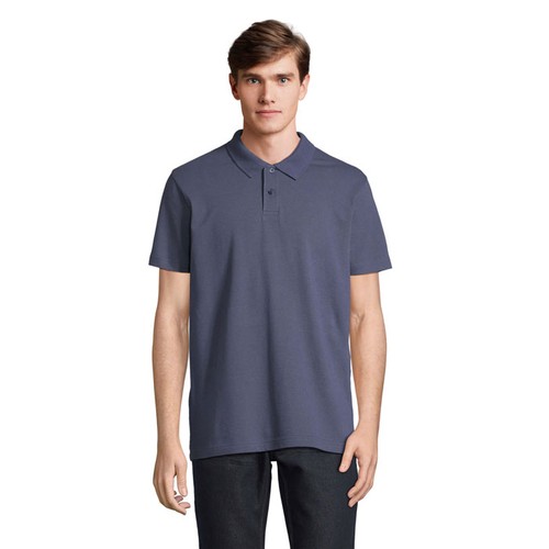 azul denim PULSE PULSE UNISEX POLO