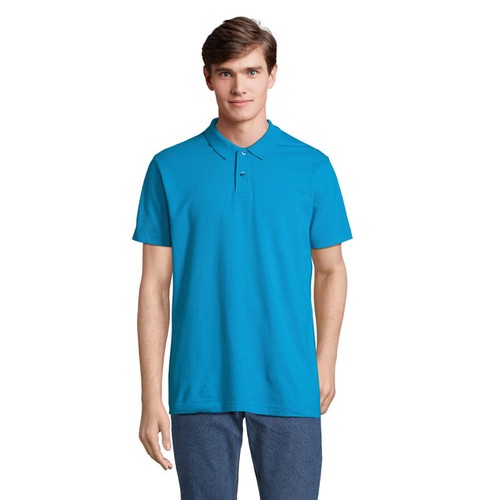 azul aqua PULSE PULSE UNISEX POLO