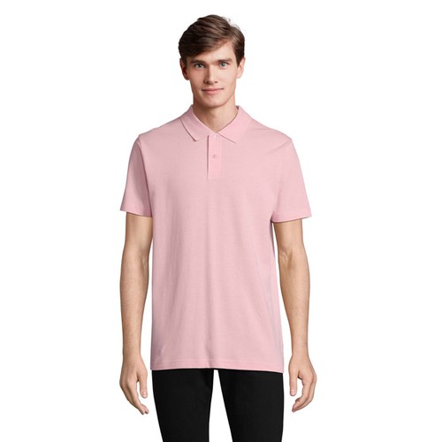 rosa dulce PULSE PULSE UNISEX POLO
