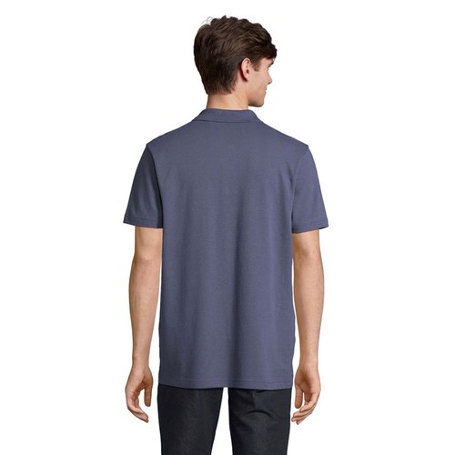 azul denim PULSE UNISEX POLO