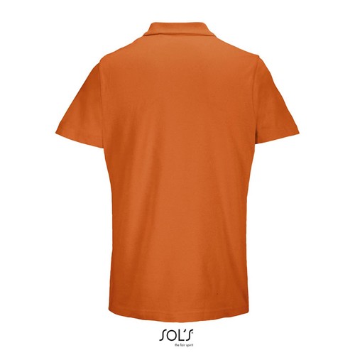 orange PULSE UNISEX POLO