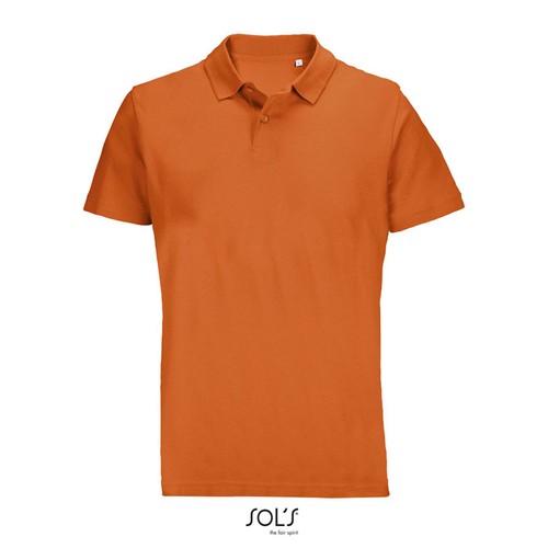 orange PULSE UNISEX POLO