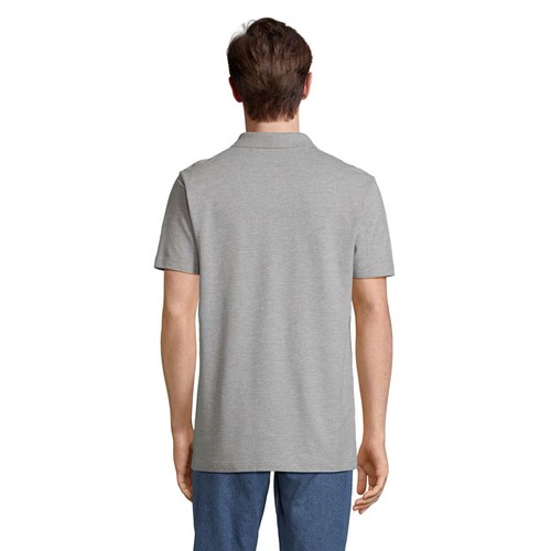 gris chiné PULSE PULSE UNISEX POLO