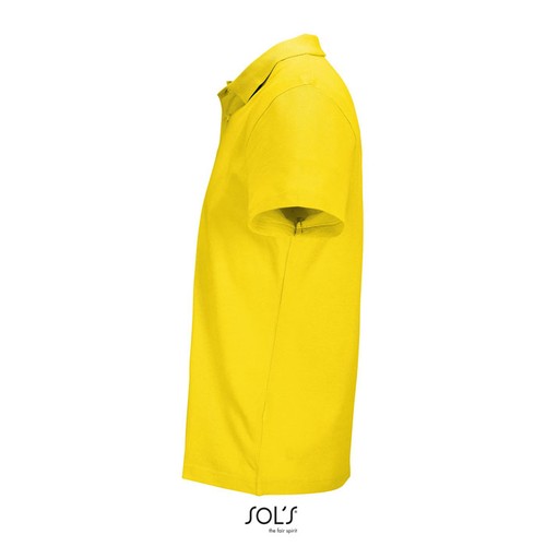 yellow PULSE UNISEX POLO