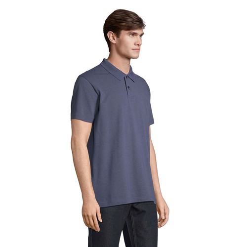 azul denim PULSE PULSE UNISEX POLO