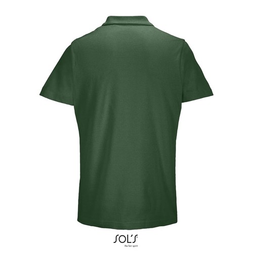 verde botella PULSE UNISEX POLO