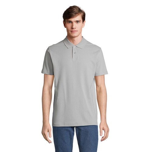 gris puro PULSE PULSE UNISEX POLO