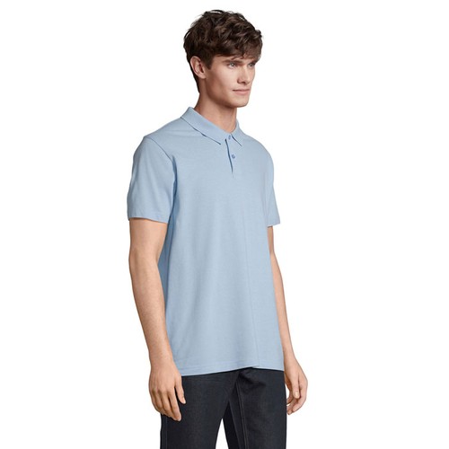 azul cielo puro PULSE PULSE UNISEX POLO