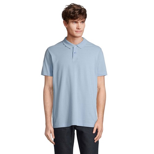 azul cielo puro PULSE PULSE UNISEX POLO