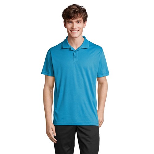 azul aqua PITCHER PITCHER UNISEX POLO