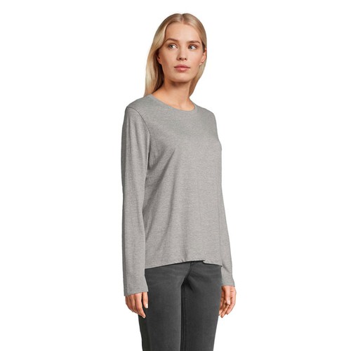 gris chiné MONARCH WOMEN MONARCH CAMISETAS MUJER
