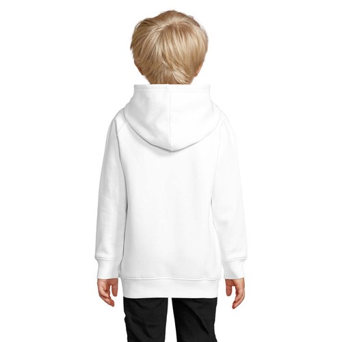 white STELLAR KIDS STELLAR KIDS SUDADERA