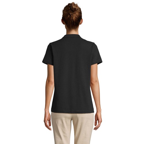 black PULSE WOMEN PULSE POLO MUJER