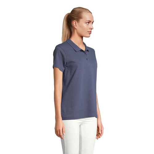azul denim PULSE WOMEN POLO MUJER