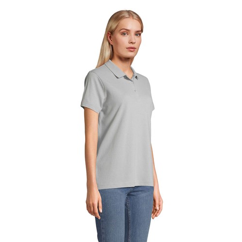 gris puro PULSE WOMEN POLO MUJER