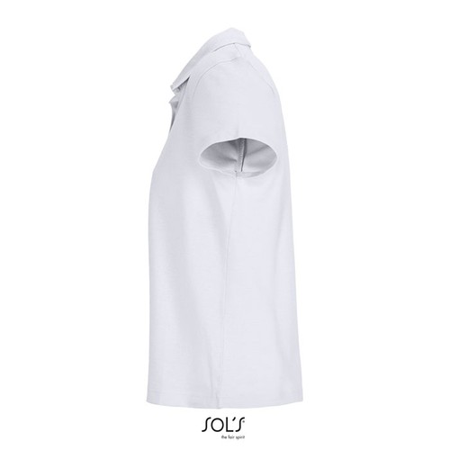white PULSE WOMEN PULSE POLO MUJER