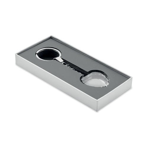 transparente HEARTWARD Llavero corazón de cristal