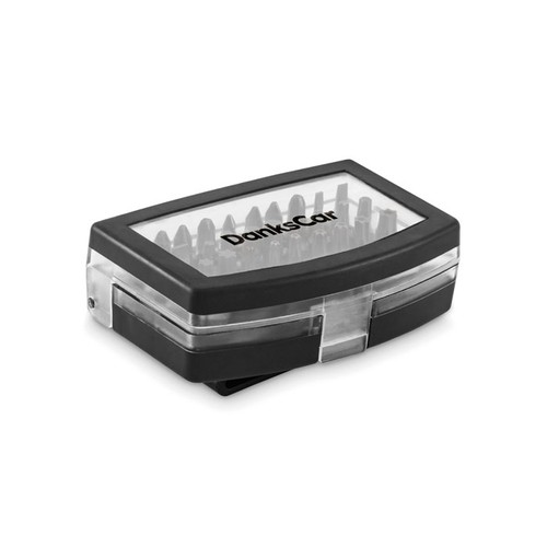 black SCREY Kit 32 puntas destornillador