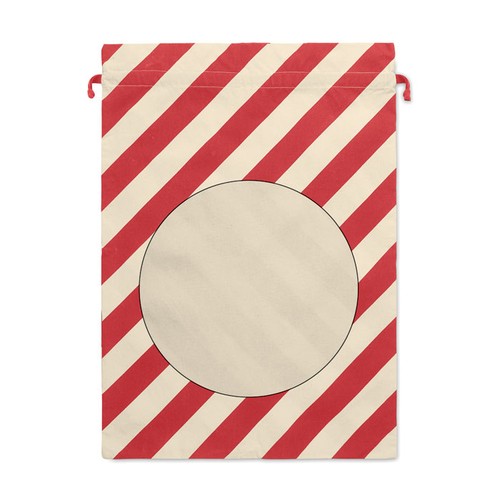 LAUKKU Grand sac coton Père Noël - 5