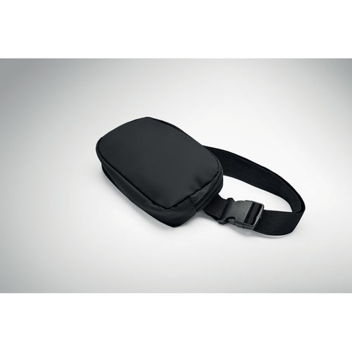 black KOROVIN WAIST Riñonera de poliéster 210D