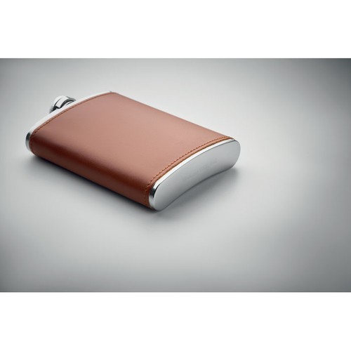 marrón SLIMMY Petaca fina de 200 ml